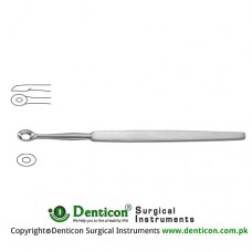 Wolff Lupus Curette Fig. 1 Stainless Steel, 14 cm - 5 1/2"